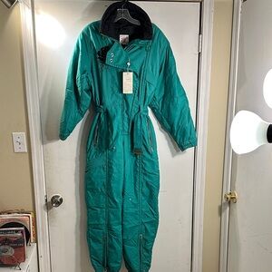 BELFE Vintage *BNWT Teal Ski & Snow Jacket Women’s Made in Italy